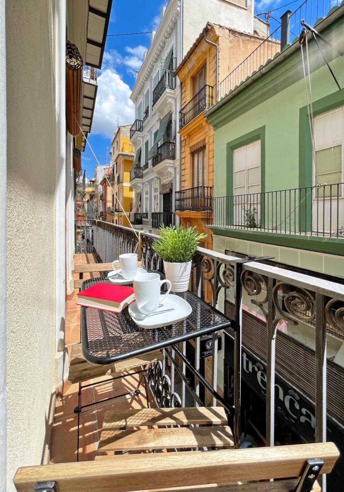 Sunny Modern Flat By Mercado Central Valencia Exterior photo
